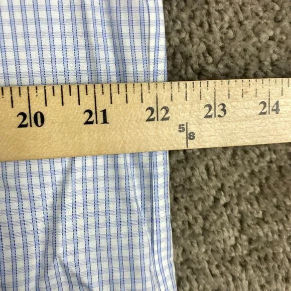 Banana Republic Non Iron Standard Fit Button Up Shirt Men's Large Long Sleeve - Picture 5 of 6